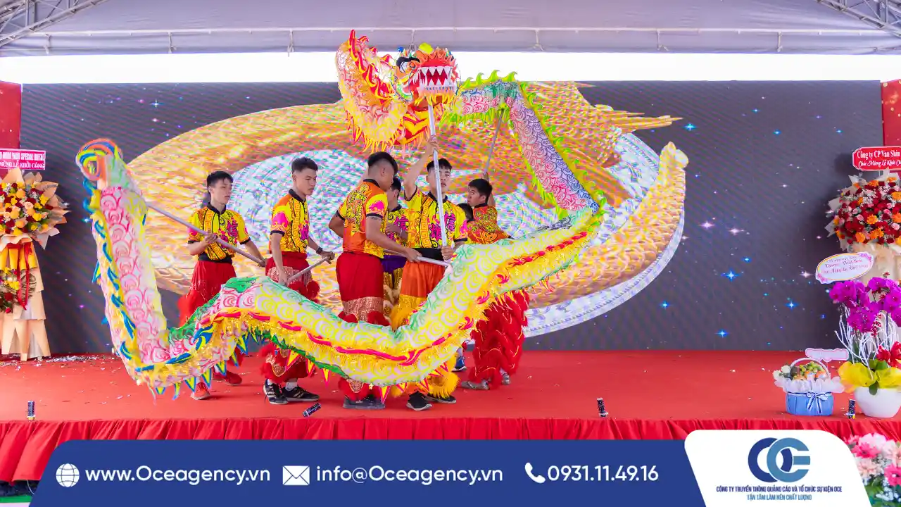 Khi Nào Nên Chọn Tiết Mục Thiên Long Khai Nhãn?  ✅ Khai trương cửa hàng, doanh nghiệp: Khởi đầu thuận lợi – “rồng