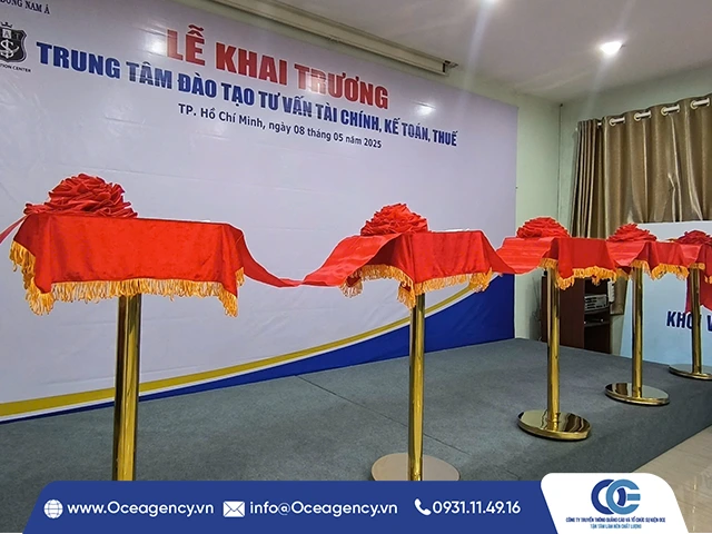 CÁCH SẮP XẾP TRỤ BĂNG KHÁNH THÀNH ĐÚNG NGHI LỄ