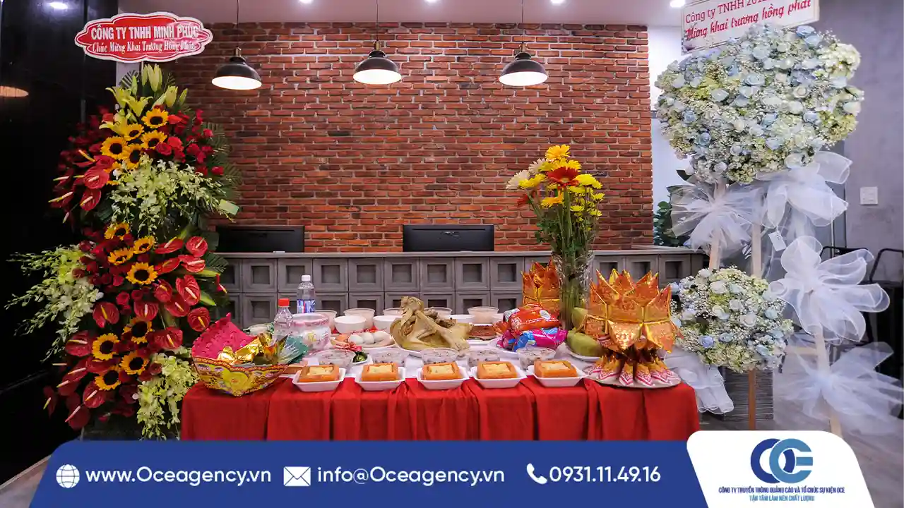 CÁCH CHUẨN BỊ MÂM CÚNG KHAI TRƯƠNG ĐÚNG CHUẨN PHONG THỦY