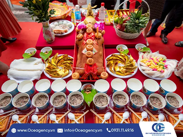 MÂM CÚNG KHAI TRƯƠNG CÓ GÌ? - CÁCH BÀY TRÍ ĐẸP & SANG