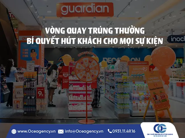 VÒNG QUAY TRÚNG THƯỞNG - BÍ QUYẾT HÚT KHÁCH CHO MỌI SỰ KIỆN