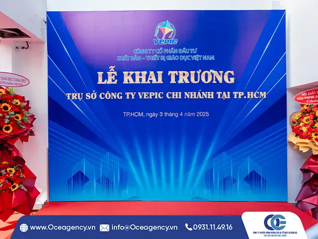 7 ý tưởng trang trí backdrop khai trương độc đáo