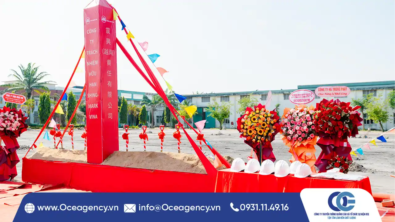CÁCH BÀY TRÍ KHỞI CÔNG ĐỘNG THỔ ĐÚNG QUY CHUẨN