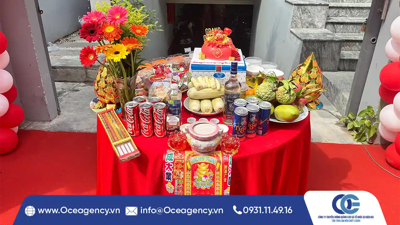 CÁCH BÀY TRÍ KHỞI CÔNG ĐỘNG THỔ ĐÚNG QUY CHUẨN