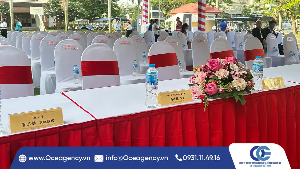 5 CHẤT LIỆU BÀN GHẾ SỰ KIỆN ĐƯỢC ƯA CHUỘNG NHẤT