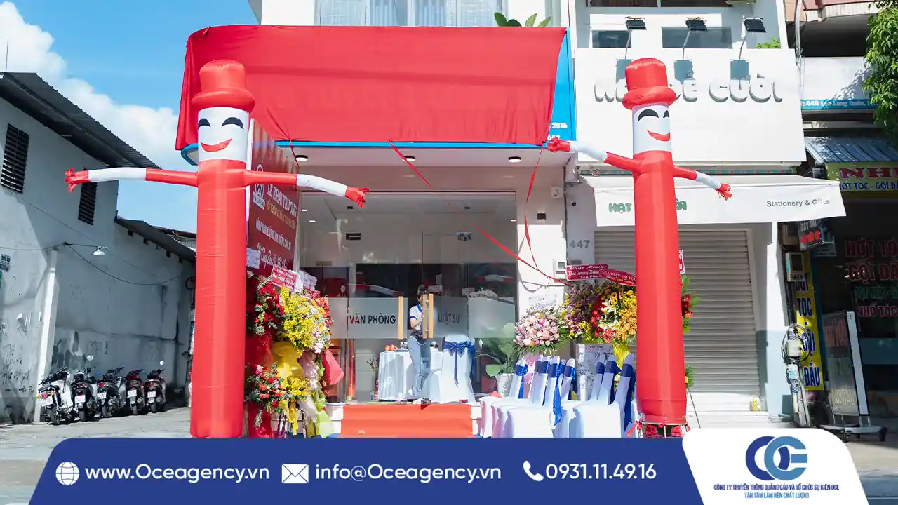 Những lưu ý khi thuê cổng hơi - rối hơi sự kiện