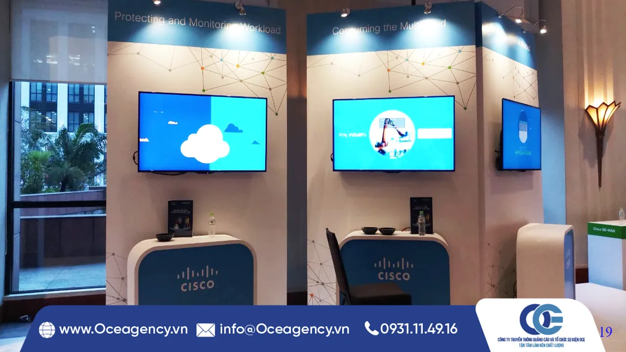 DỊCH VỤ CHO THUÊ TIVI SỰ KIỆN CHUYÊN NGHIỆP - OCE