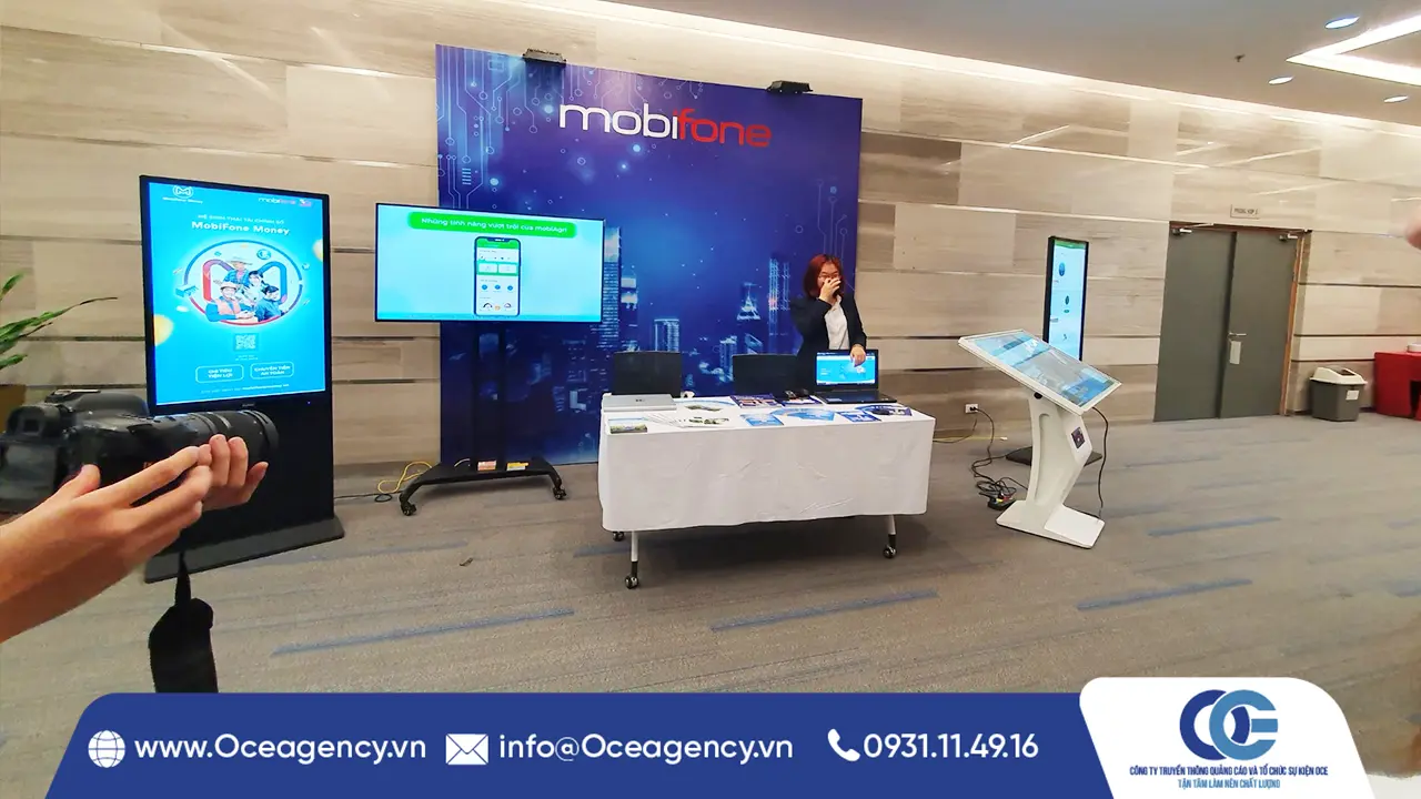 DỊCH VỤ CHO THUÊ TIVI SỰ KIỆN CHUYÊN NGHIỆP - OCE