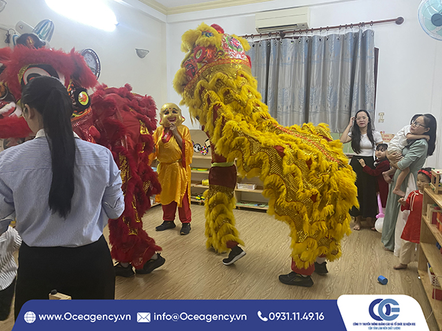CHO THUÊ MÚA LÂN KHAI TRƯƠNG SẮC MÀU TRẺ THƠ