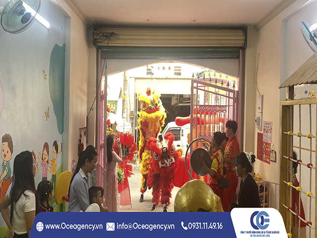 CHO THUÊ MÚA LÂN KHAI TRƯƠNG SẮC MÀU TRẺ THƠ