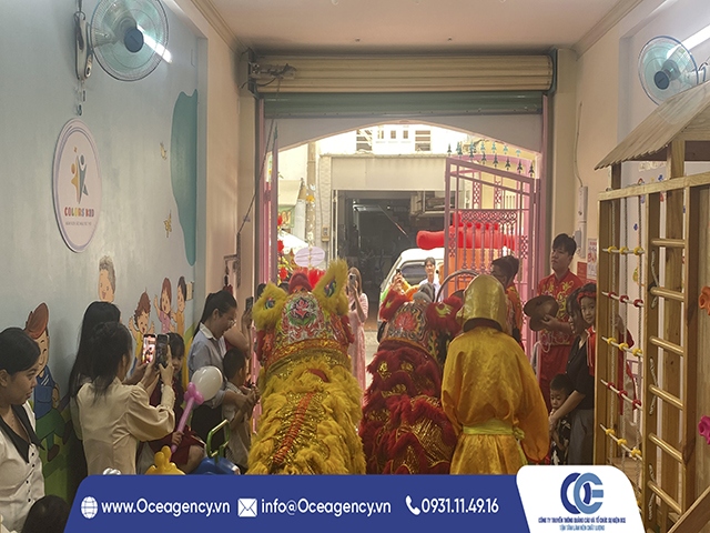 CHO THUÊ MÚA LÂN KHAI TRƯƠNG SẮC MÀU TRẺ THƠ