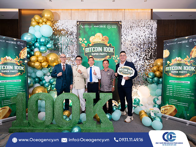 TỔ CHỨC SỰ KIỆN BITCOIN 100K VIETCANSTARTUP