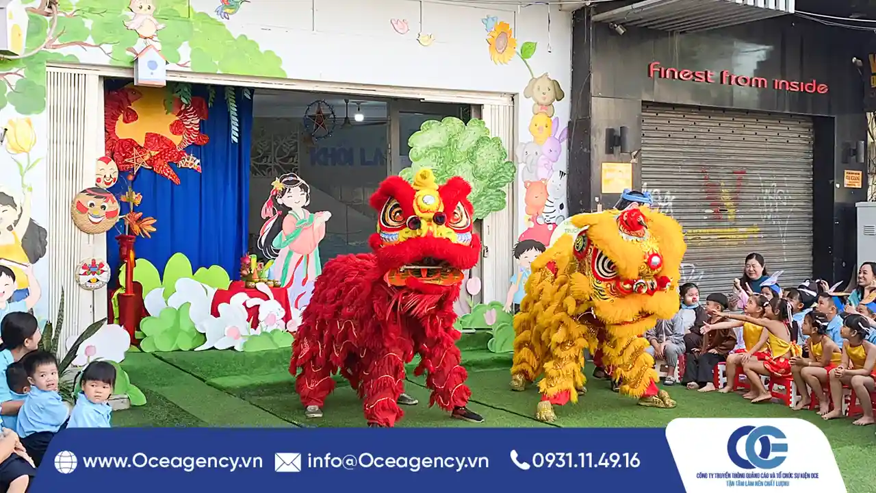 CHO THUÊ MÚA LÂN TRUNG THU TẠI MẦM NON HOA LAN QUẬN 1