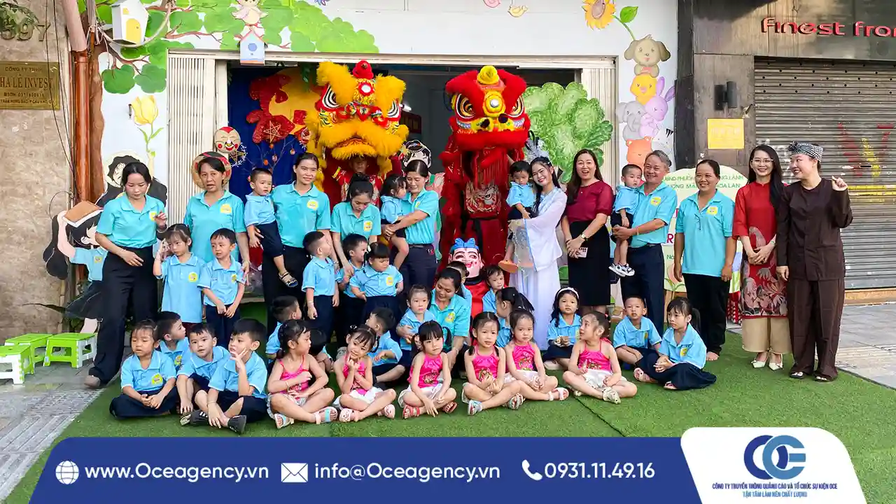 CHO THUÊ MÚA LÂN TRUNG THU TẠI MẦM NON HOA LAN QUẬN 1