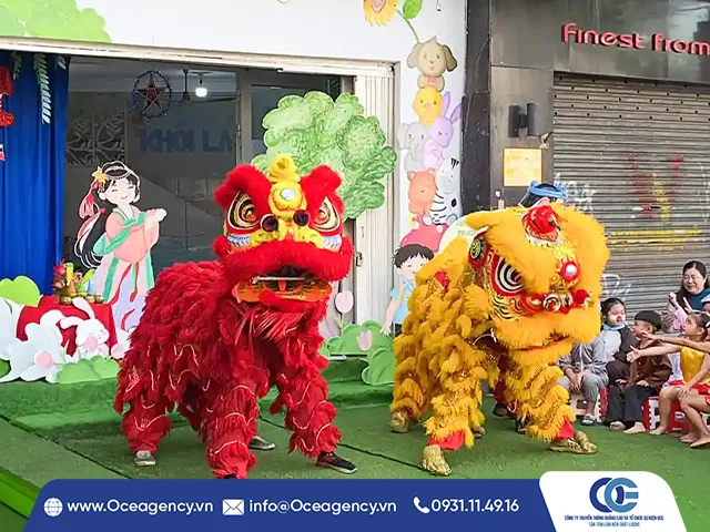 CHO THUÊ MÚA LÂN TRUNG THU TẠI MẦM NON HOA LAN QUẬN 1