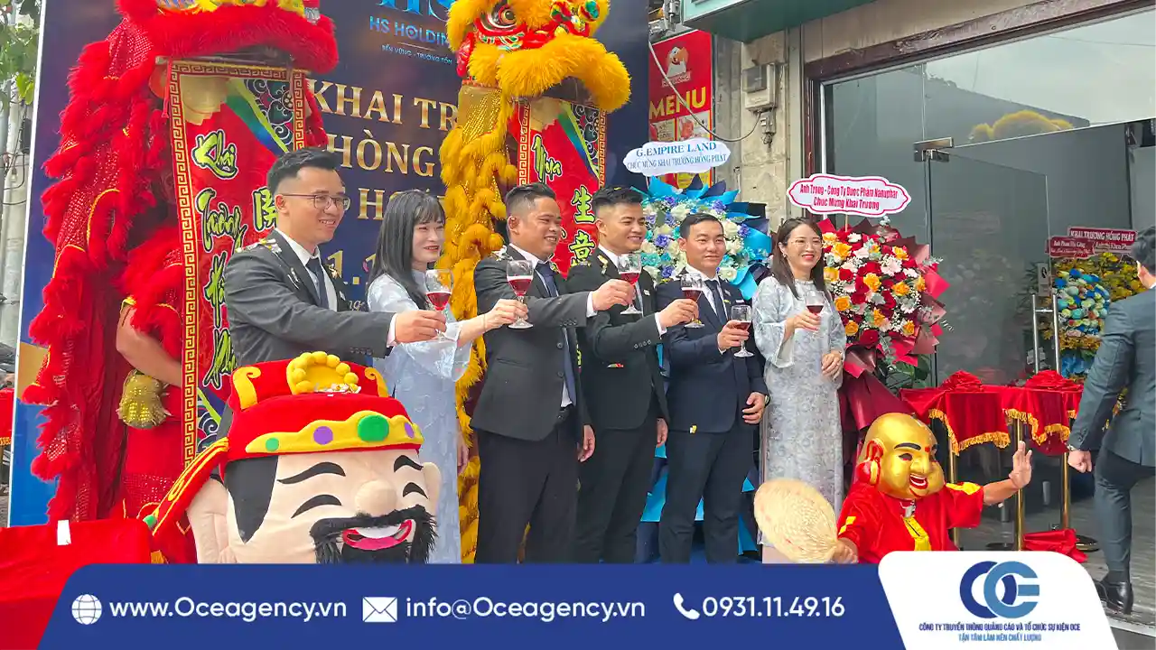 TỔ CHỨC KHAI TRƯƠNG HS HOLDING-THỦ ĐỨC