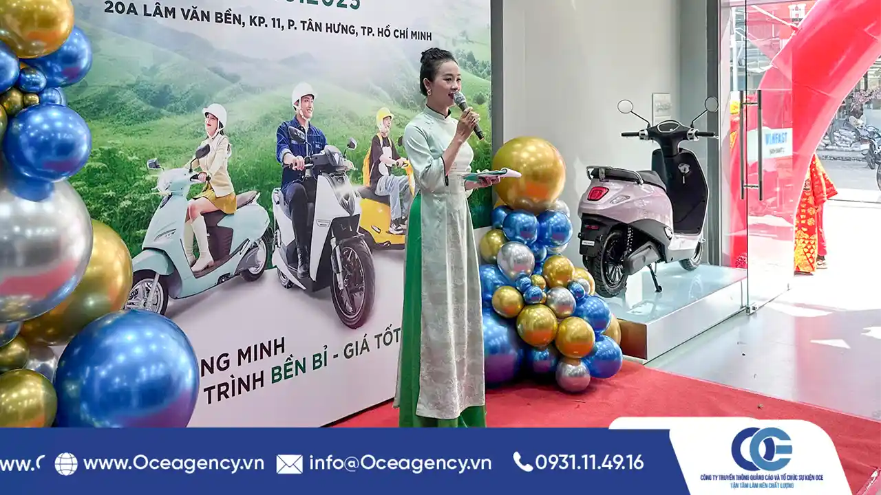 TỔ CHỨC KHAI TRƯƠNG VINFAST XANH SMART 2