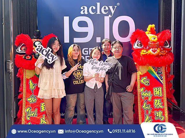 TỔ CHỨC SỰ KIỆN KHAI TRƯƠNG ACLEY TẠI QUẬN 6