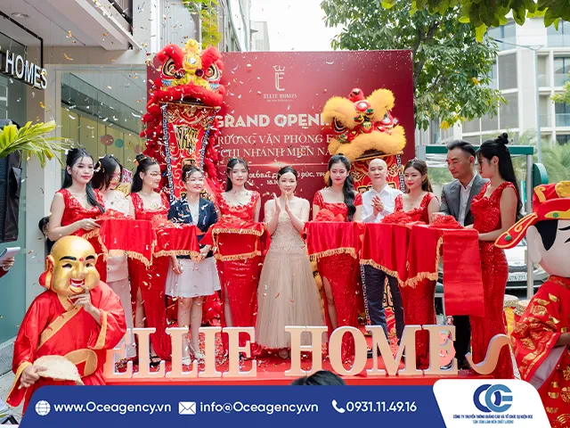 TỔ CHỨC KHAI TRƯƠNG TRỌN GÓI CÙNG ELLIE HOMES