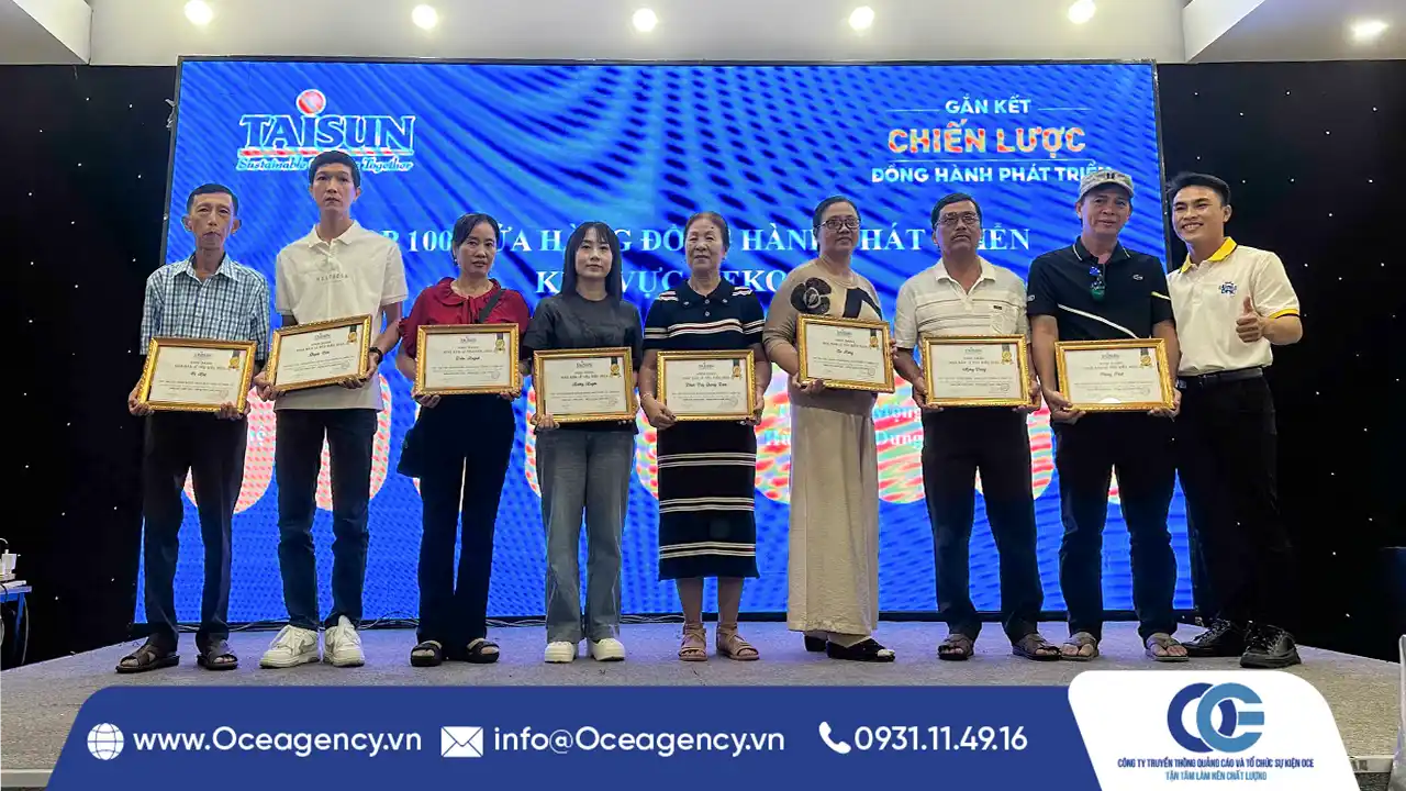 TỔ CHỨC HỘI NGHỊ KHÁCH HÀNG TAISUN TẠI SÓC TRĂNG