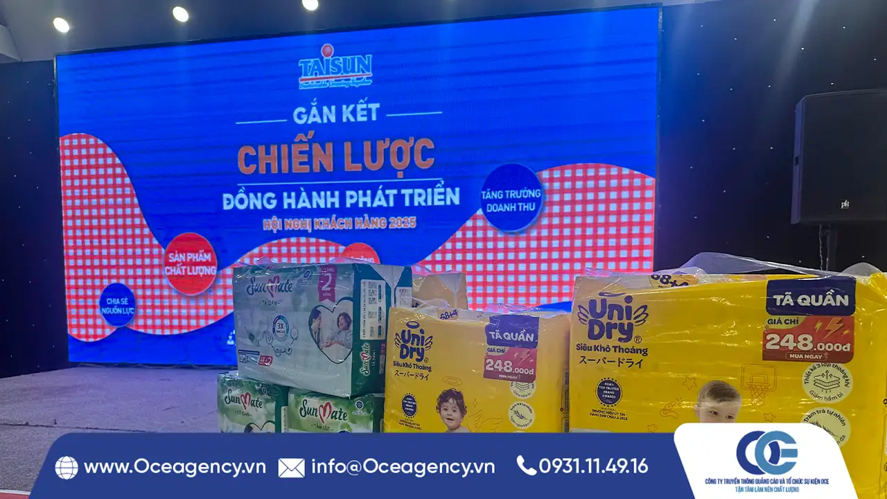 TỔ CHỨC HỘI NGHỊ KHÁCH HÀNG TAISUN TẠI SÓC TRĂNG