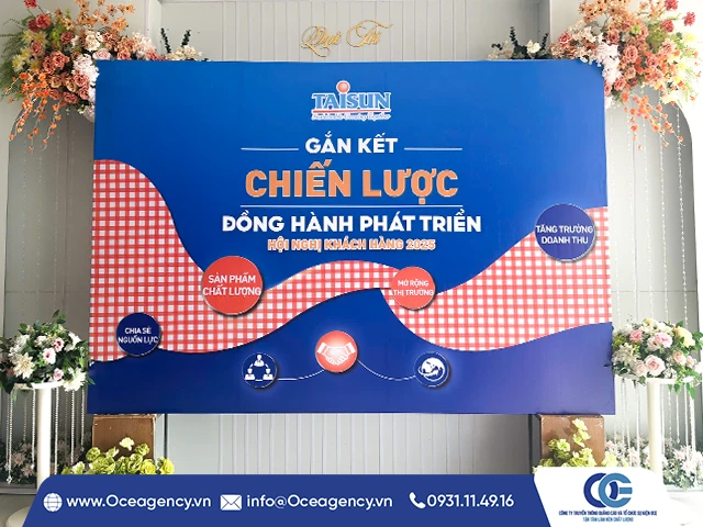 TỔ CHỨC HỘI NGHỊ KHÁCH HÀNG TAISUN TẠI SÓC TRĂNG