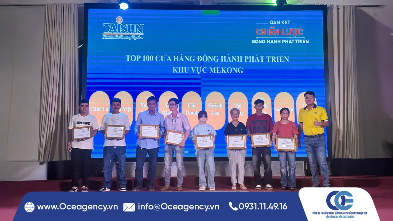 TỔ CHỨC HỘI NGHỊ KHÁCH HÀNG TAISUN TẠI ĐỒNG THÁP