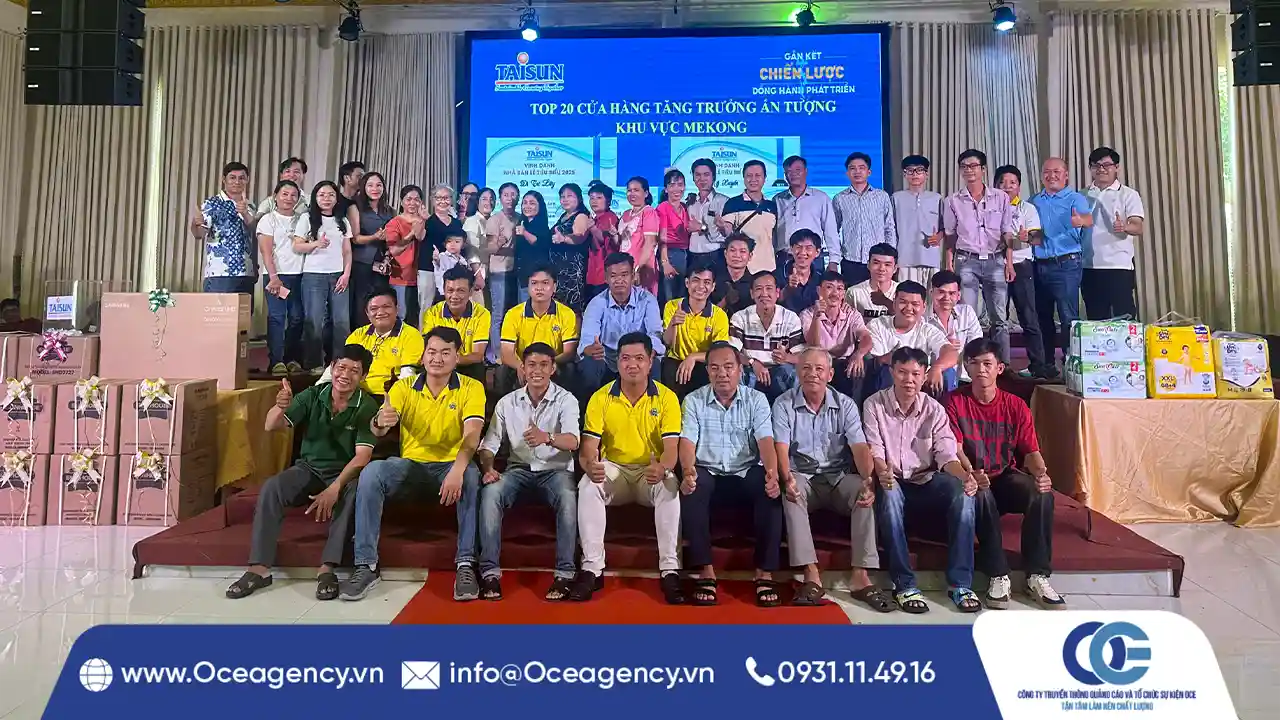 TỔ CHỨC HỘI NGHỊ KHÁCH HÀNG TAISUN TẠI ĐỒNG THÁP