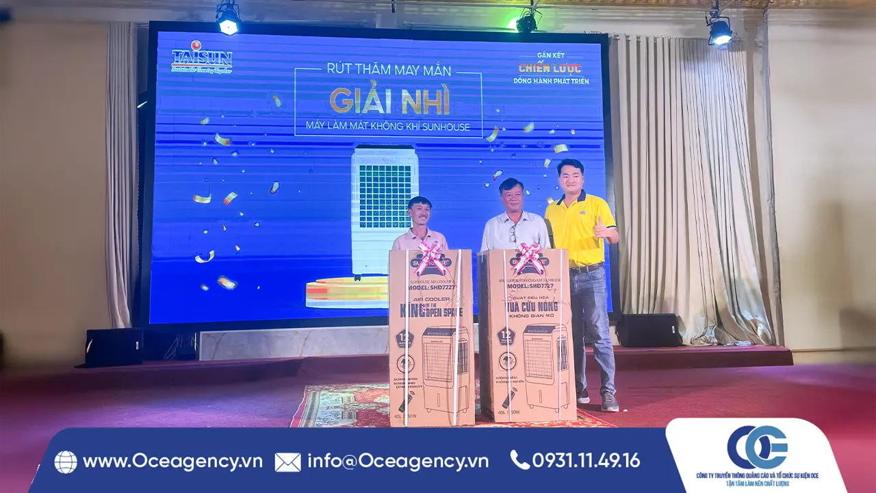 TỔ CHỨC HỘI NGHỊ KHÁCH HÀNG TAISUN TẠI ĐỒNG THÁP