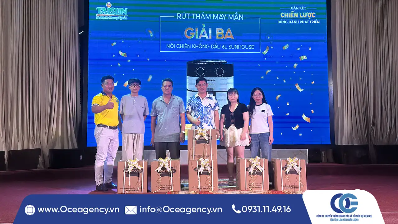 TỔ CHỨC HỘI NGHỊ KHÁCH HÀNG TAISUN TẠI ĐỒNG THÁP