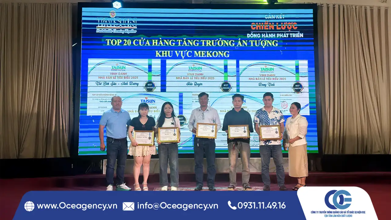 TỔ CHỨC HỘI NGHỊ KHÁCH HÀNG TAISUN TẠI ĐỒNG THÁP