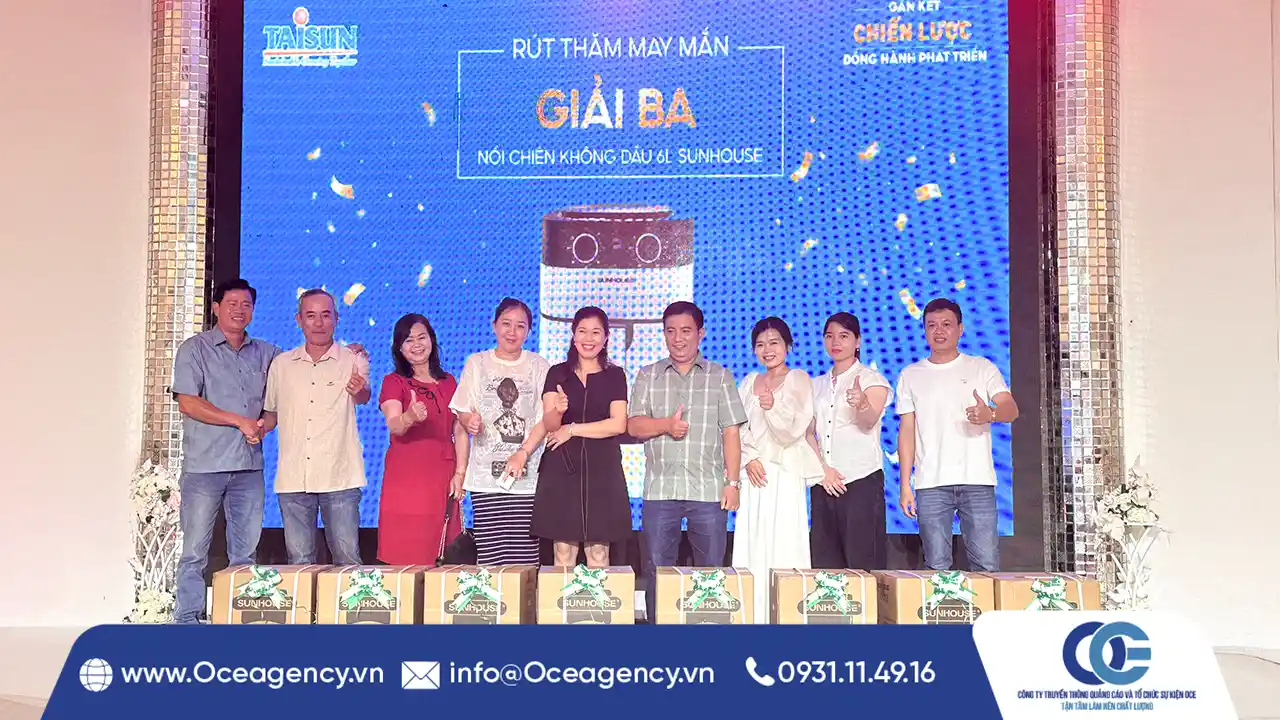 TỔ CHỨC HỘI NGHỊ KHÁCH HÀNG CÔNG TY TAISUN TẠI TRÀ VINH