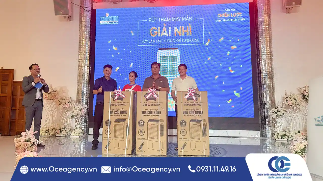 TỔ CHỨC HỘI NGHỊ KHÁCH HÀNG CÔNG TY TAISUN TẠI TRÀ VINH