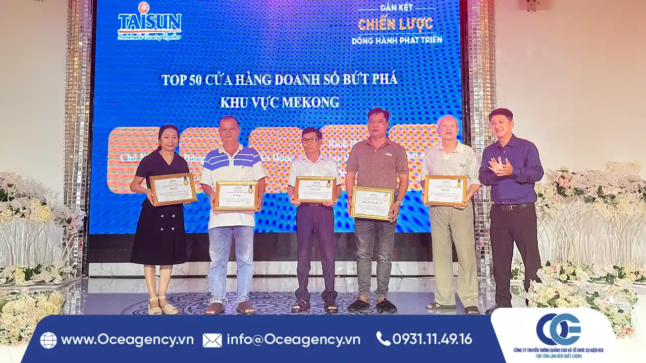 TỔ CHỨC HỘI NGHỊ KHÁCH HÀNG CÔNG TY TAISUN TẠI TRÀ VINH