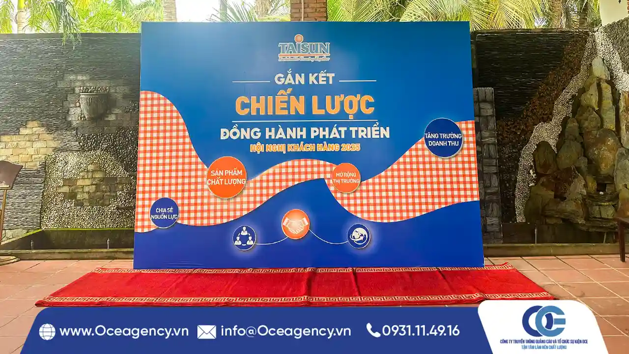 TỔ CHỨC HỘI NGHỊ KHÁCH HÀNG CÔNG TY TAISUN TẠI TRÀ VINH