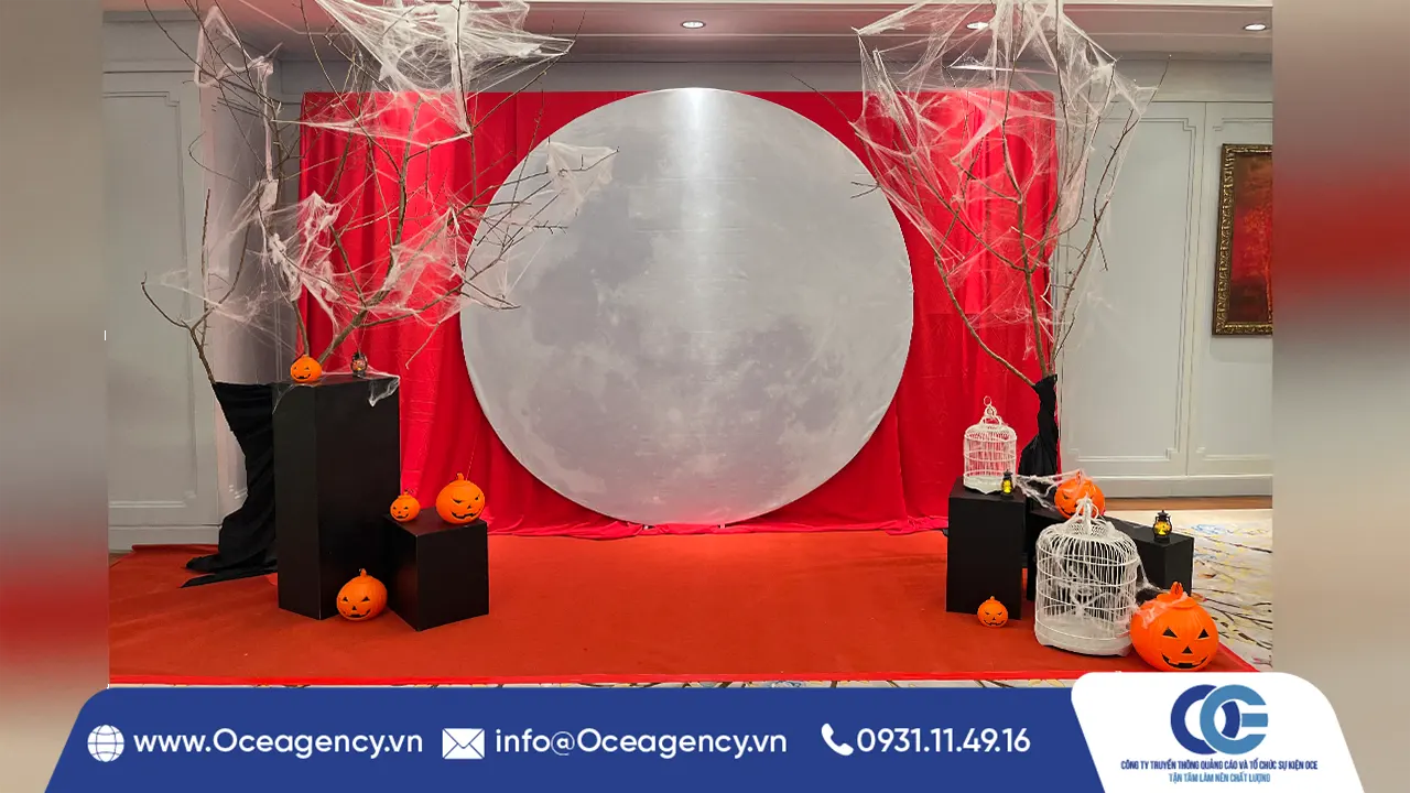 TỔ CHỨC SỰ KIỆN HALLOWEEN "THE MAKE OVER" 2025