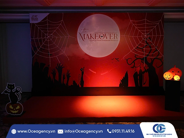 TỔ CHỨC SỰ KIỆN HALLOWEEN "THE MAKE OVER" 2025