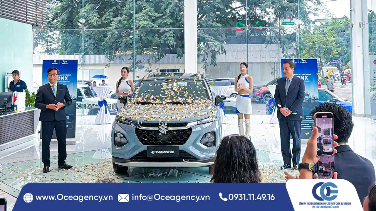 TỔ CHỨC LỄ RA MẮT XE SUZUKI FRONX ROYAL AUTO JAPAN