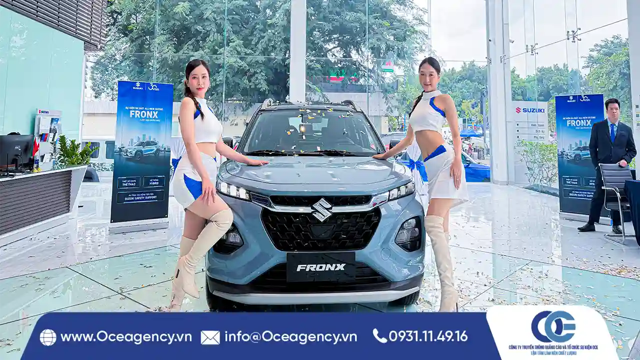 TỔ CHỨC LỄ RA MẮT XE SUZUKI FRONX ROYAL AUTO JAPAN