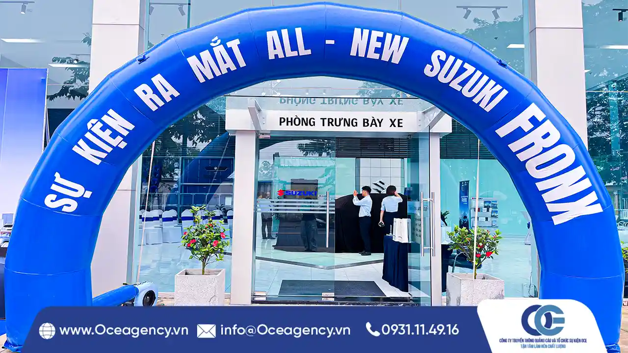 TỔ CHỨC LỄ RA MẮT XE SUZUKI FRONX TẠI ROYAL AUTO JAPAN