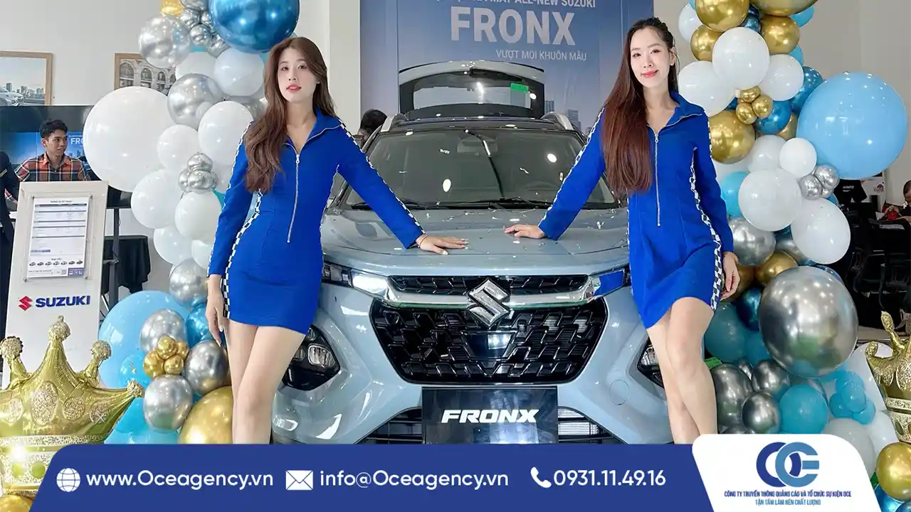 TỔ CHỨC LỄ RA MẮT XE SUZUKI FRONX TẠI SUZUKI HỒNG PHƯƠNG