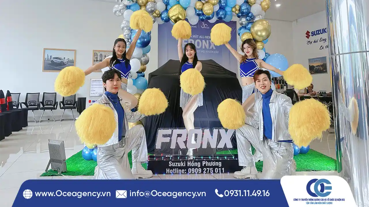TỔ CHỨC LỄ RA MẮT XE SUZUKI FRONX TẠI SUZUKI HỒNG PHƯƠNG