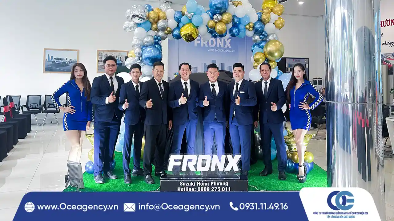 TỔ CHỨC LỄ RA MẮT XE SUZUKI FRONX TẠI SUZUKI HỒNG PHƯƠNG