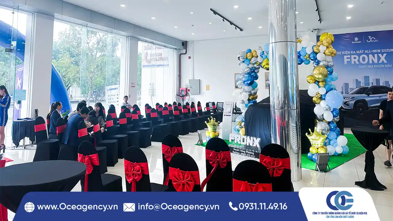 TỔ CHỨC LỄ RA MẮT XE SUZUKI FRONX TẠI SUZUKI HỒNG PHƯƠNG