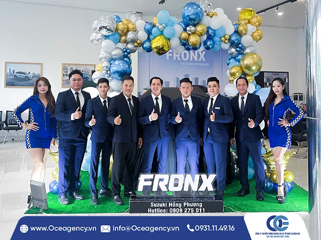 TỔ CHỨC LỄ RA MẮT XE SUZUKI FRONX TẠI SUZUKI HỒNG PHƯƠNG