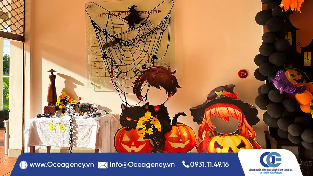 CUNG CẤP NHÂN SỰ SỰ KIỆN HALLOWEEN LAKEVIEW VILLAS