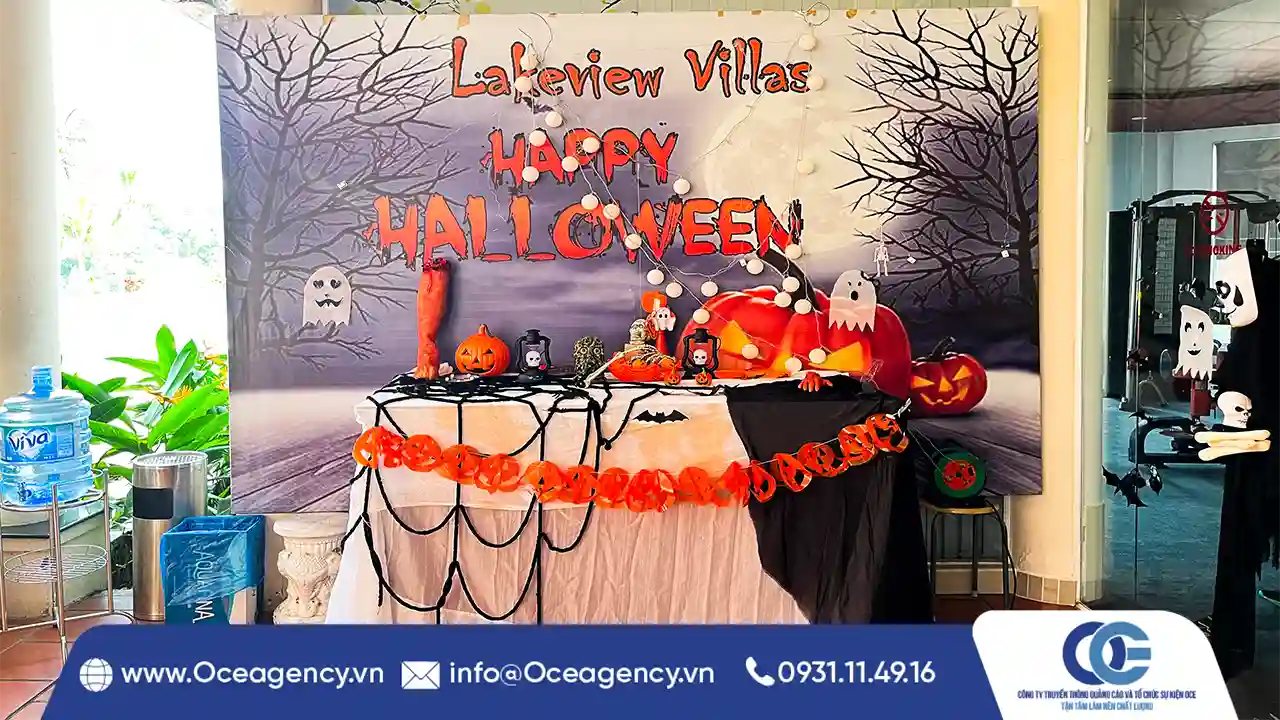 CUNG CẤP NHÂN SỰ SỰ KIỆN HALLOWEEN LAKEVIEW VILLAS