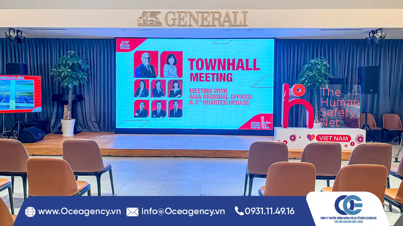 CUNG CẤP DỊCH VỤ LIVESTREAM TOÀN QUỐC SỰ KIỆN TOWNHALL CỦA GENERALI VIỆT NAM