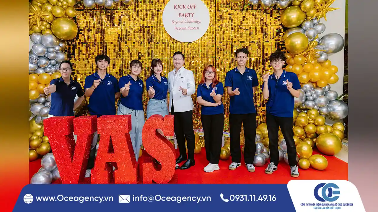 TỔ CHỨC SỰ KIỆN KICK-OFF PARTY 2025 CỦA VAS