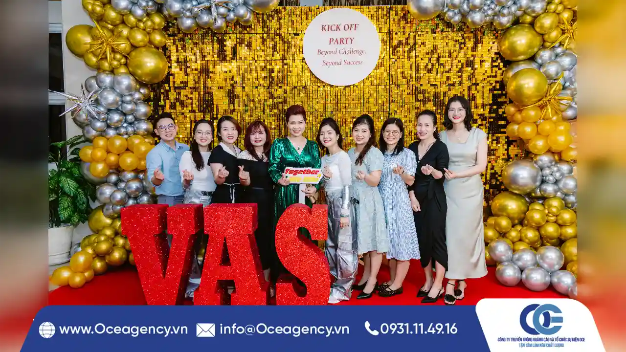 TỔ CHỨC SỰ KIỆN KICK-OFF PARTY 2025 CỦA VAS